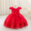 Dress skirt children princess dress lace princess performance dress skirt embroidery dress