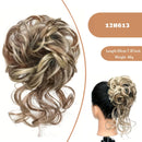 Hair Bun Chignon Messy Curly Hair Band Elastic Scrunchy False Hair Pieces For Women Hairpins