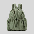 Drawstring Backpacks for Women Casual Lightweight Nylon Travel Bag