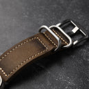 Vintage Brown Watch Strap 20MM 22MM 24MM Soft and Thick Head Layer Watchband