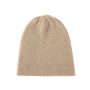 Cashmere knitted hat  Autumn Winter casual  seamless double-layer thickened  pure cashmere hat
