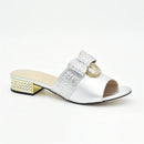 Shoes Women Luxury Women Wedding Shoes Decorated with Rhinestone Slip on Women Pumps