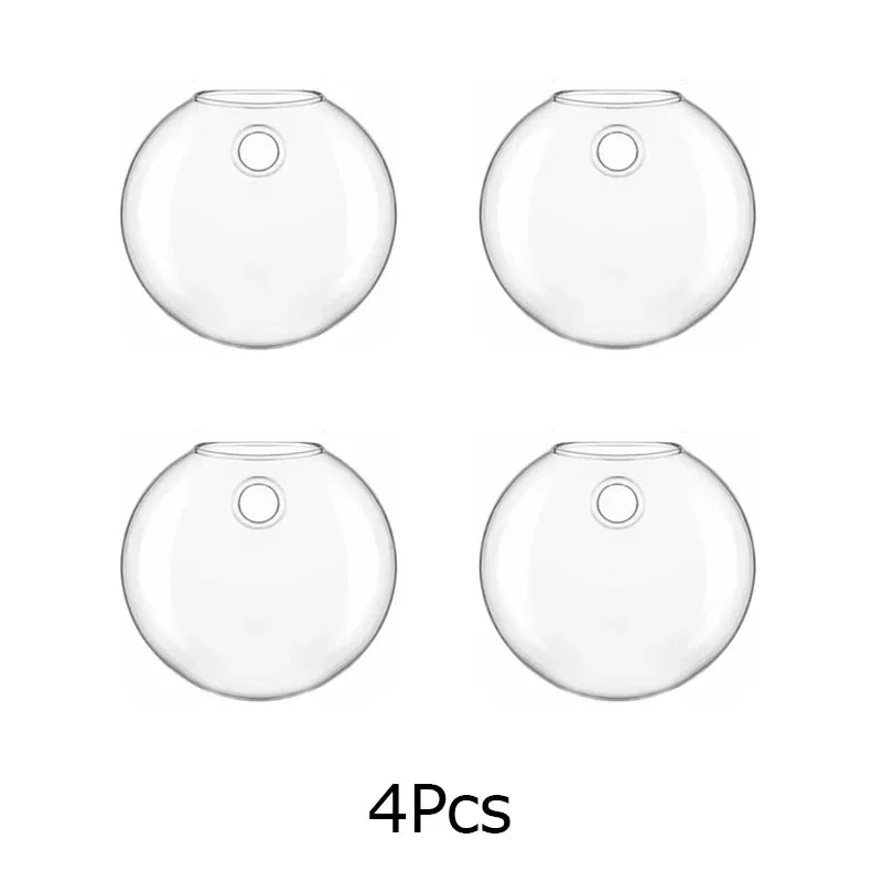 Hydroponic Glass Vase Wall Hanging Fish Tank Aquarium Container Flower Planter Potted