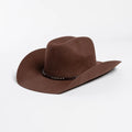 Wool Western Cowboy Hats Vintage Jazz Hat Men's Gentleman Cloche Church Caps