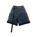 Men Casual Jeans Short Harem Gothic Men's Clothing Summer Women Black Shorts