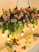 Creative Retro Garden Restaurant Pendant Light Simple Pastoral Industrial Style Tavern Simulation Green Plant Chandelier