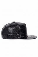 Camouflage baseball cap with black mesh back on a white background, Obroi