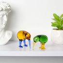 Crystal Bird Glass Art Statue Crystal Bird Decorative Glass Figurines Gift for Home Decoration