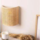 Wall Lamp Home Design Hand-woven Hemp Rope Led Wall Lamps