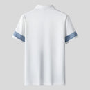 Patchwork Polo tshirt for Men Summer Polo Shirt Men Cotton Business Tops Mens Shirts Short Sleeve Clothing