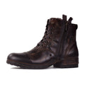 Genuine Leather Men Shoes Handmade Ankle Boots Boots Classic Shoes Motorcycle Men Boots