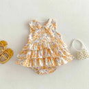 Baby Girl Summer Halter Top Dress - Fresh and Light Baby Lightweight Princess