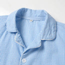 Boys Pajamas Set Summer Baby Boy Plaid Sleep Suit Children Sleepwear Sleep Wear