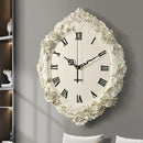 Retro Wall Clock Decoration Silent Wall Watch Light Luxury Home Decoration Accessories