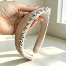 Headband Rhinestone Crown Headband Show Banquet Hair Accessories Holiday Headpiece