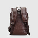 Mens Leather Backpacks Book Backpack Men Business Laptop Bags Travel Bag Daypacks