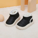 Winter Baby Boots Leather Warm Plush Girls Ankle Boots Soft Sole Boys Cotton Shoes Toddler Infant Shoes