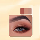 Three-Color Eyeshadow Stick,Eyeshadow Stick, Waterproof and Long-Lasting Pearlescent Metallic Eyeshadow