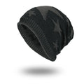 Winter Hat Men Cap Fleece Skiing Beanies Streetwear Warm Knitted Beanie Bonnet Hats Men