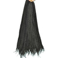 18 Inch Crochet Hair Ombre Box Braids Hair Braiding Hair Black Light Blonde For Women