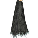 18 Inch Crochet Hair Ombre Box Braids Hair Braiding Hair Black Light Blonde For Women