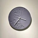 wall clock lunar surface creative modern simple silent no punching living room study