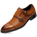 leather shoes loafers men casual British men's leather shoes