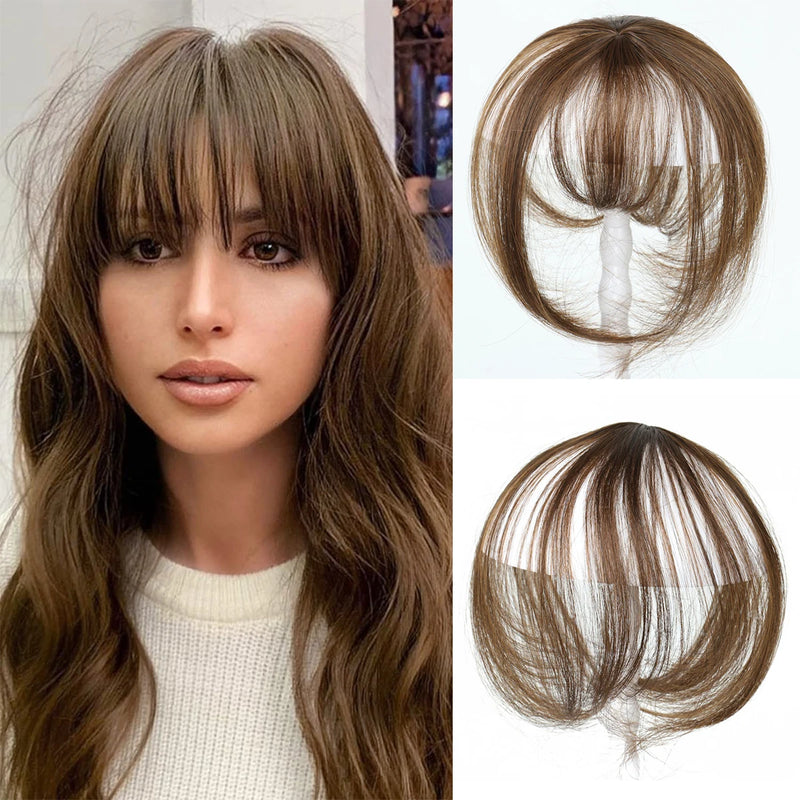 Invisible Seamless Head Hair Air Bangs Overhead Natural Invisible Increase Hair