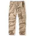 Cargo Pants Men Cotton Full Length Men Casual Pants Outdoor Military Cargo Trousers Men