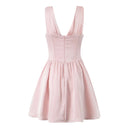 Dresses Women Summer Dress Mini Dress Satin Elegant Dresses