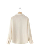 Autumn Shirt Women Casual Loose Basic Women's Shirt Lady Elegant Tops Top Simple Ladies Shirts