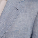 Summer Linen Casual Breathable Suit Men Lightweight Half-Lining Slim Suit Jacket