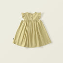 Girls Small Fly Sleeve Dress Summer Item for Baby Girls Version Chiffon Princess Dress
