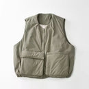 Women Vest Jackets Autumn Winter Casual Loose Sleeveless Outerwear Coat Female Large Waistcoat