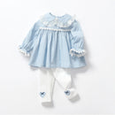 Children's Clothing Girls Autumn 2 piece Set with Water Droplet Children's Clothing Outdoor