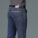 Denim Flared Jeans For Male Flare Pants Men Leg Fit Classic Jeans Male Straight Pants Trousers