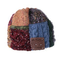 Original Retro Handmade Knitted Wool Thread Autumn and Winter Patchwork Hat