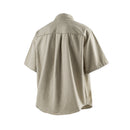 Beige short-sleeve shirt on a white background, Obroi