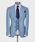 Male Blazer Costume Homme Mens Suits Blazer Sets Terno Masculino Slim Fit Business Elegant Dress Wedding Groom Prom Dress 3 Pcs