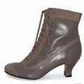 Women Ankle Boots Lace Up Heels Elegant Female Booties