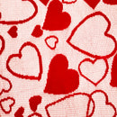 Valentine's Day Love Lace Table Flag Placemat Set Wedding Bottle Festive Tablecloth Home Decoration