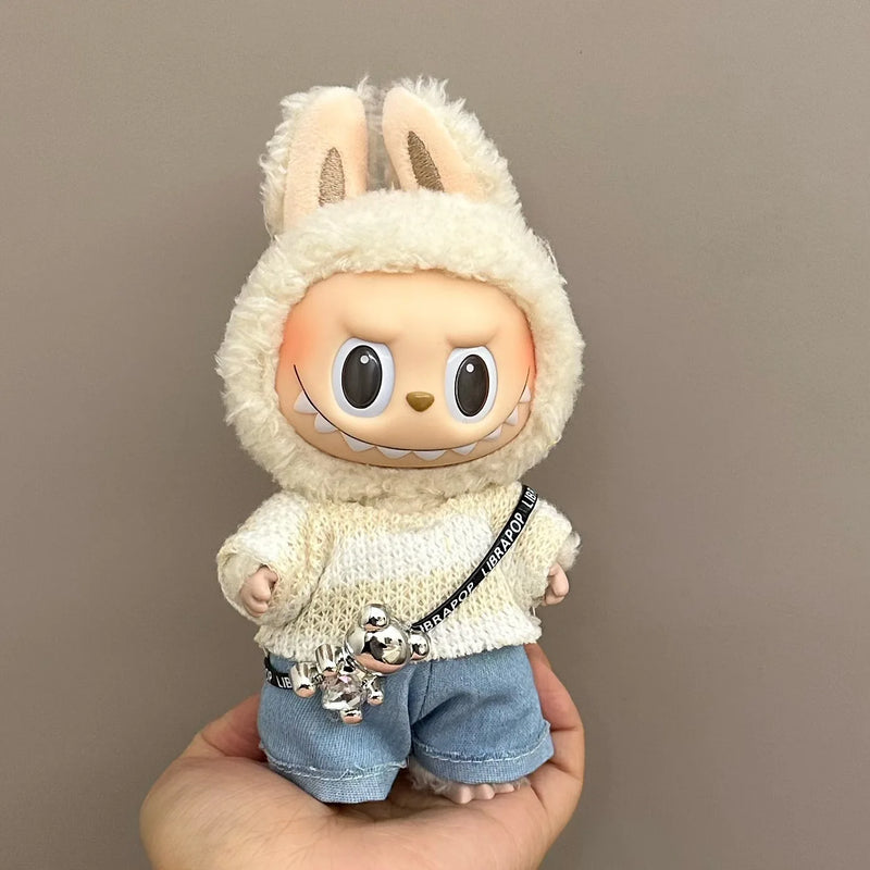 Labubu Accessories Clothes Designer Suitable for V1 V2 V3 Labubu Pendants Cute Personality Birthday Gift