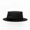 Linen Flat Top Small Hat French Retro Women's Summer Outdoor Leisure Travel Visor