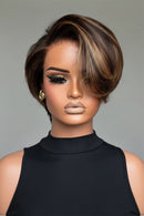 Short Pixie Bob Cut Human Hair Wigs 13x4 Lace Front Wig  Wigs Lace Frontal Human Hair Wig
