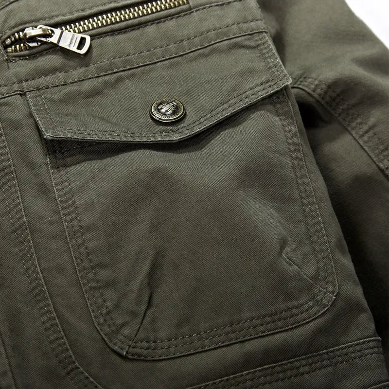 Military Jacket Men Spring Autumn Cotton Outdoor Men Jackets Casual Coat