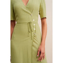 Button Tea Break Skirt Wrap Skirt Dress Summer French Retro European and American Women's Wear