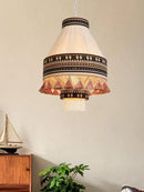 Boho Cotton Rope Pendant Light Tassels Hanging Lamp Bohemian Ceiling Hanging Lamp Room Decor
