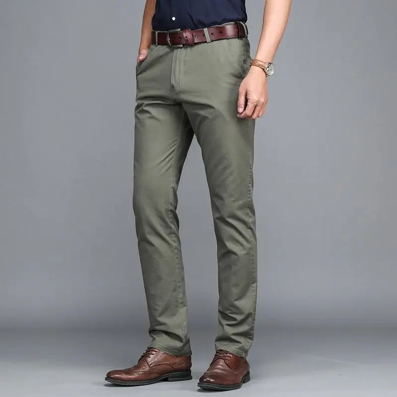 Summer Men Pants Streetwear Male Clothing Casual Straight Trousers