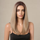 Blonde Lace Front Wigs for Women Natural Hairline Wig Synthetic Wigs Daily Cosplay Heat Resistant Fiber