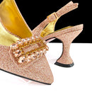 Inspired Elegant Women’s High Heels and Bag Wedding Party Shoes and Bag Exclusive Products